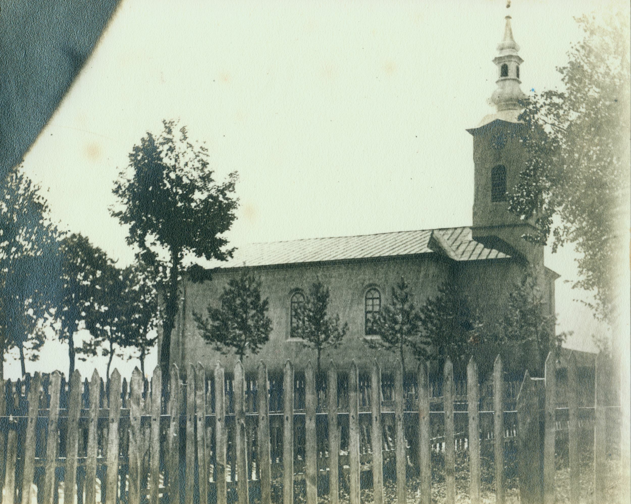 Emil Laszowski, Gračac - Crkva Vaznesenja Gospodnjega, od klesanaca, sredina 19. st.