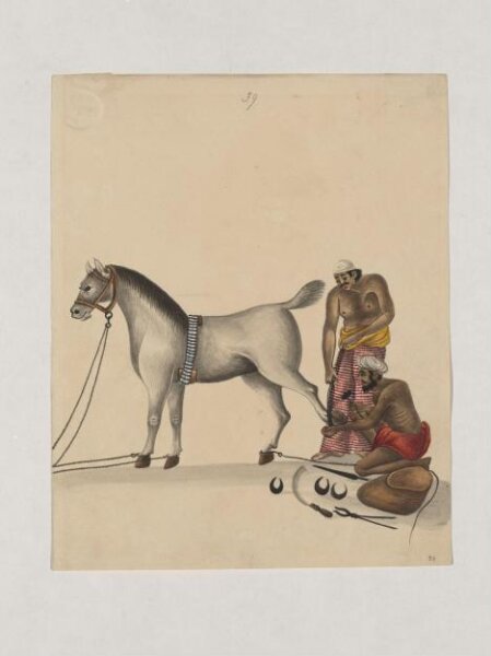 Unknown, One of Forty-two drawings of occupations and conveyances