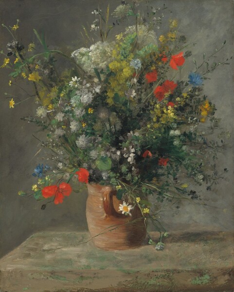 Auguste Renoir, Flowers in a Vase