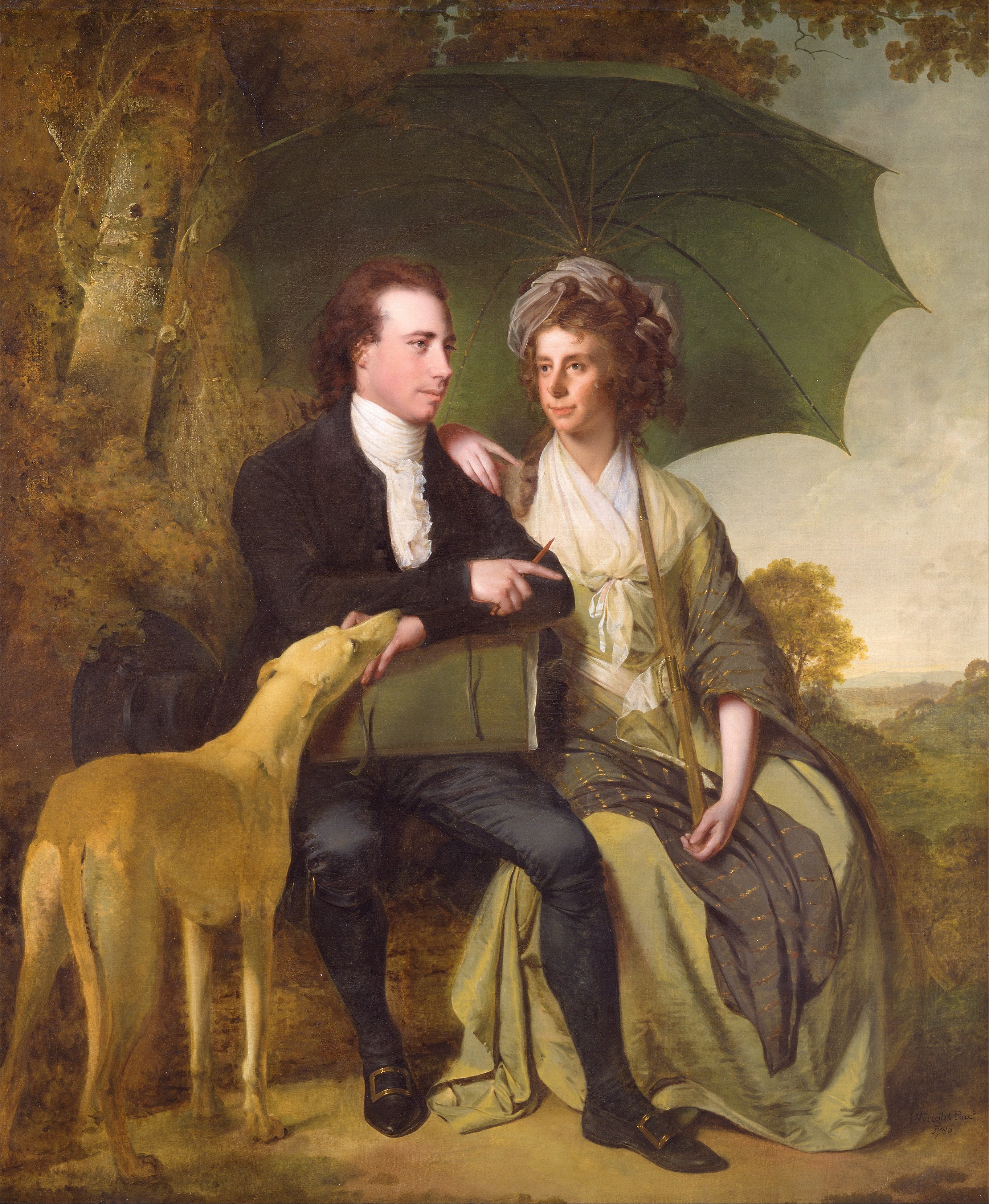 Joseph Wright of Derby, The Rev. and Mrs. Thomas Gisborne, of Yoxhall Lodge, Leicestershire