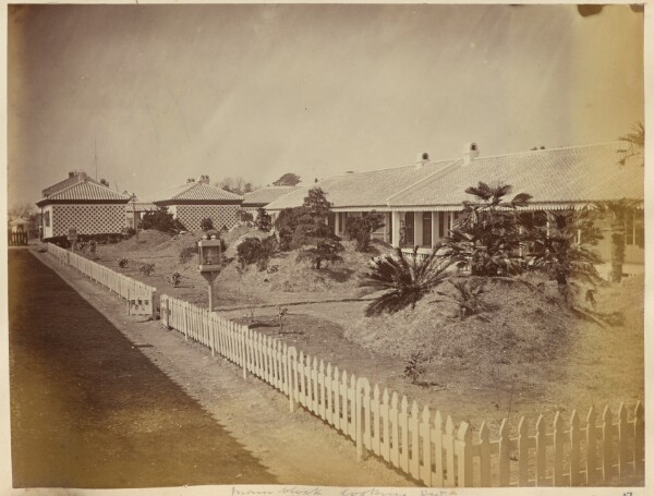 Unknown, [Street View, Royal Navy Sick Quarters, Yokohama, Japan]