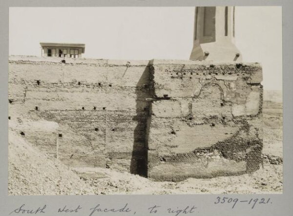 K.A.C. Creswell, Southwest façade of the mosque of ‘Amr ibn al-‘As, Cairo