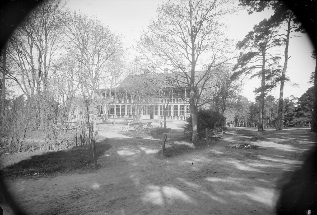 Henri Osti's Fotografiateliér, Restaurang Eklundshov, Uppsala före 1914