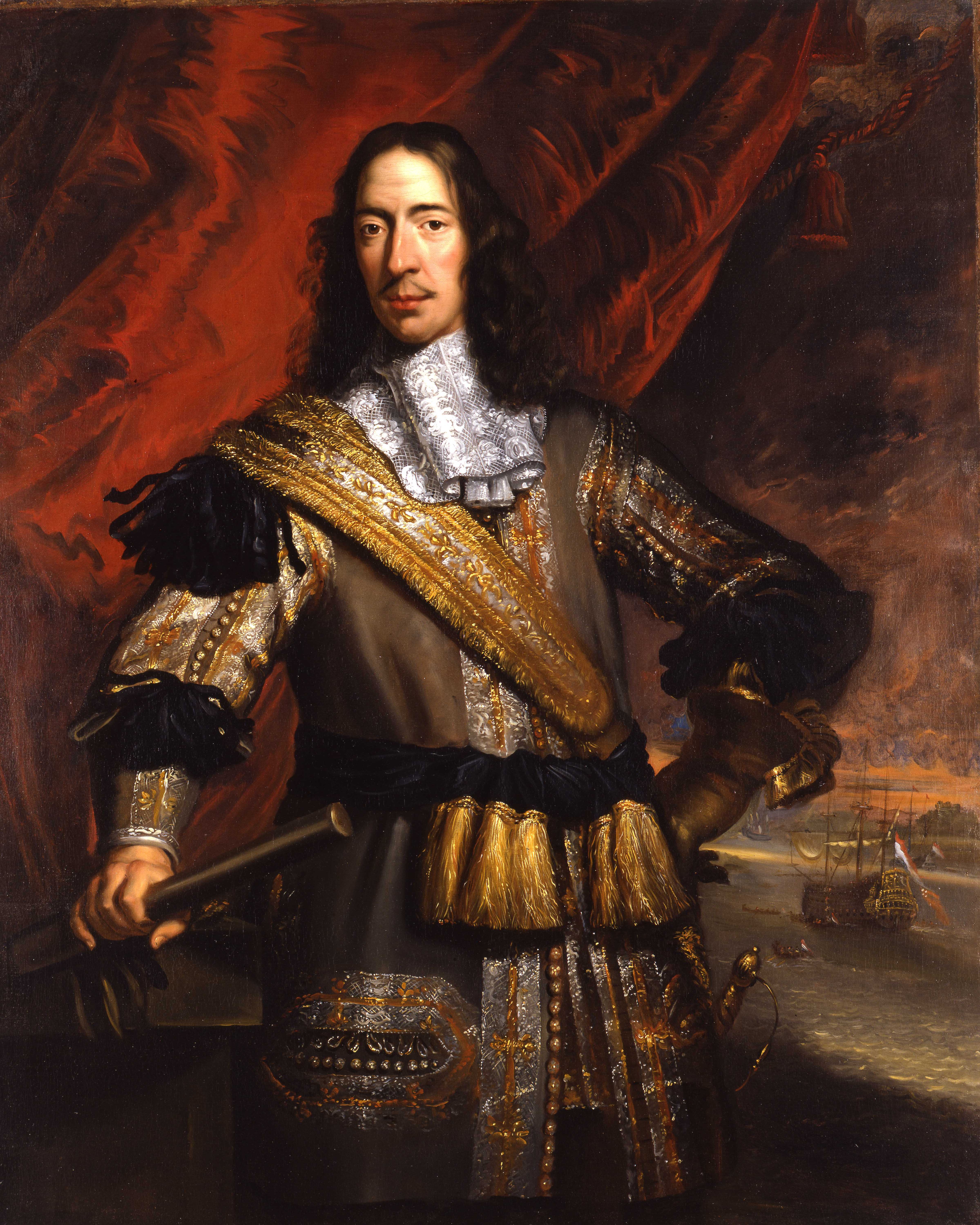 Jan de Baen, Portret van Cornelis de Witt
