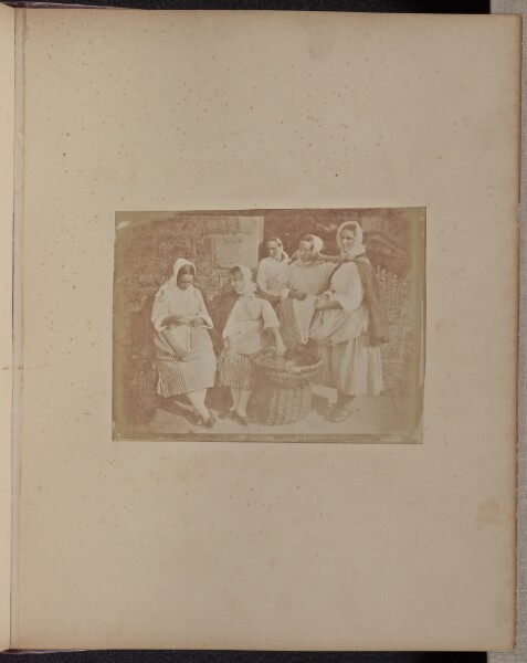 Hill & Adamson, [Two unknown women, Mrs Margaret (Dryburgh) Lyall, Marion Finlay and Mrs Grace (Finlay) Ramsay]