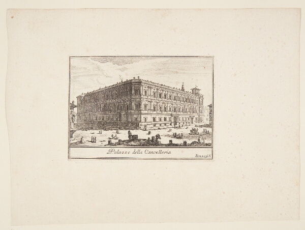 Giovanni Battista Piranesi, Cancelleria's palazzo