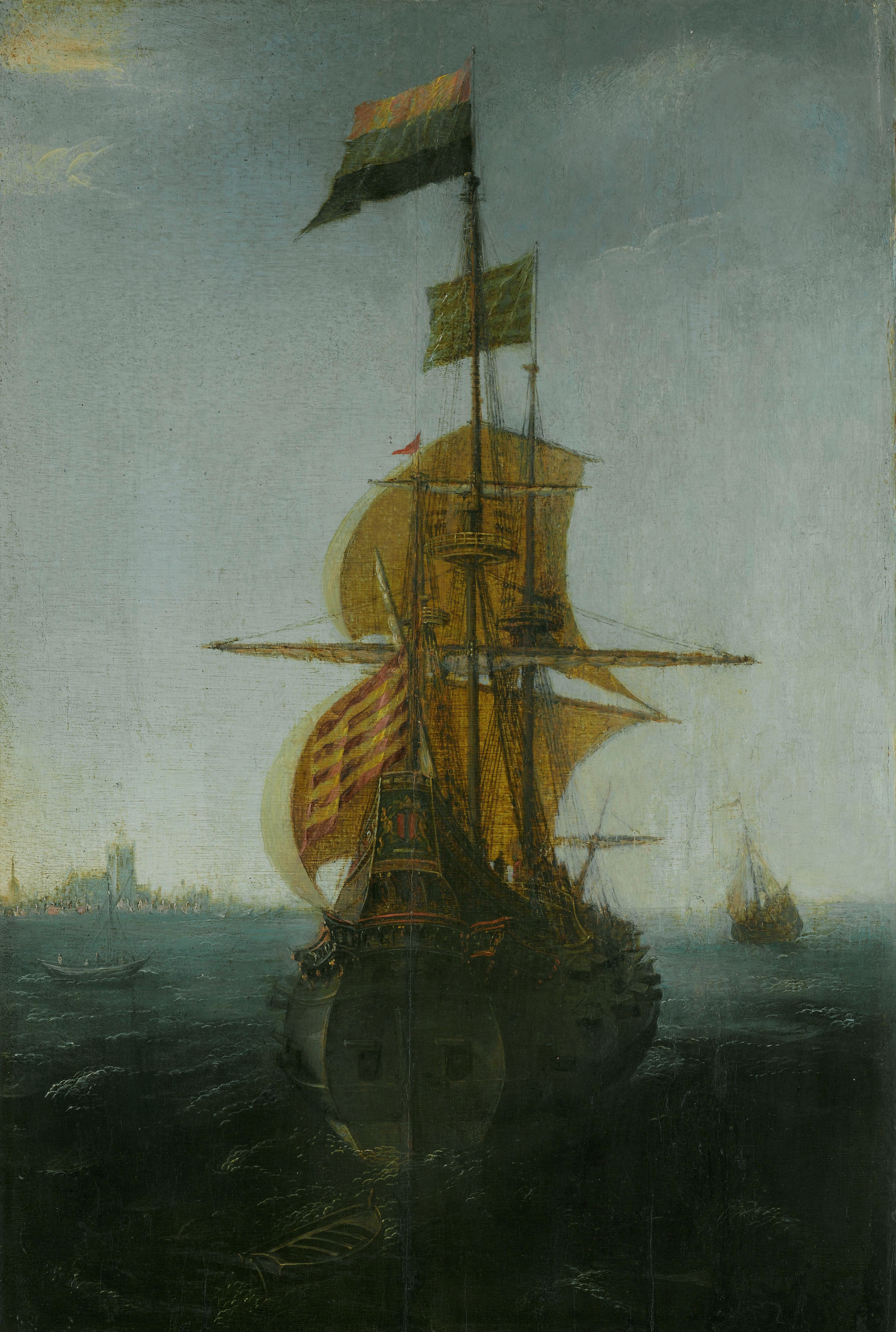Abraham de Verwer, An Amsterdam East Indiaman