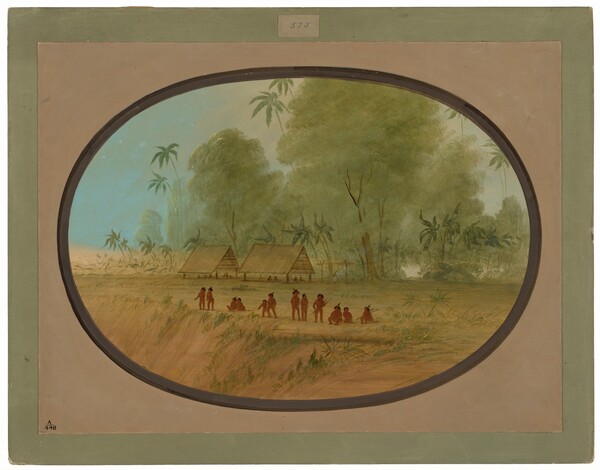 George Catlin, A Sepibo Village