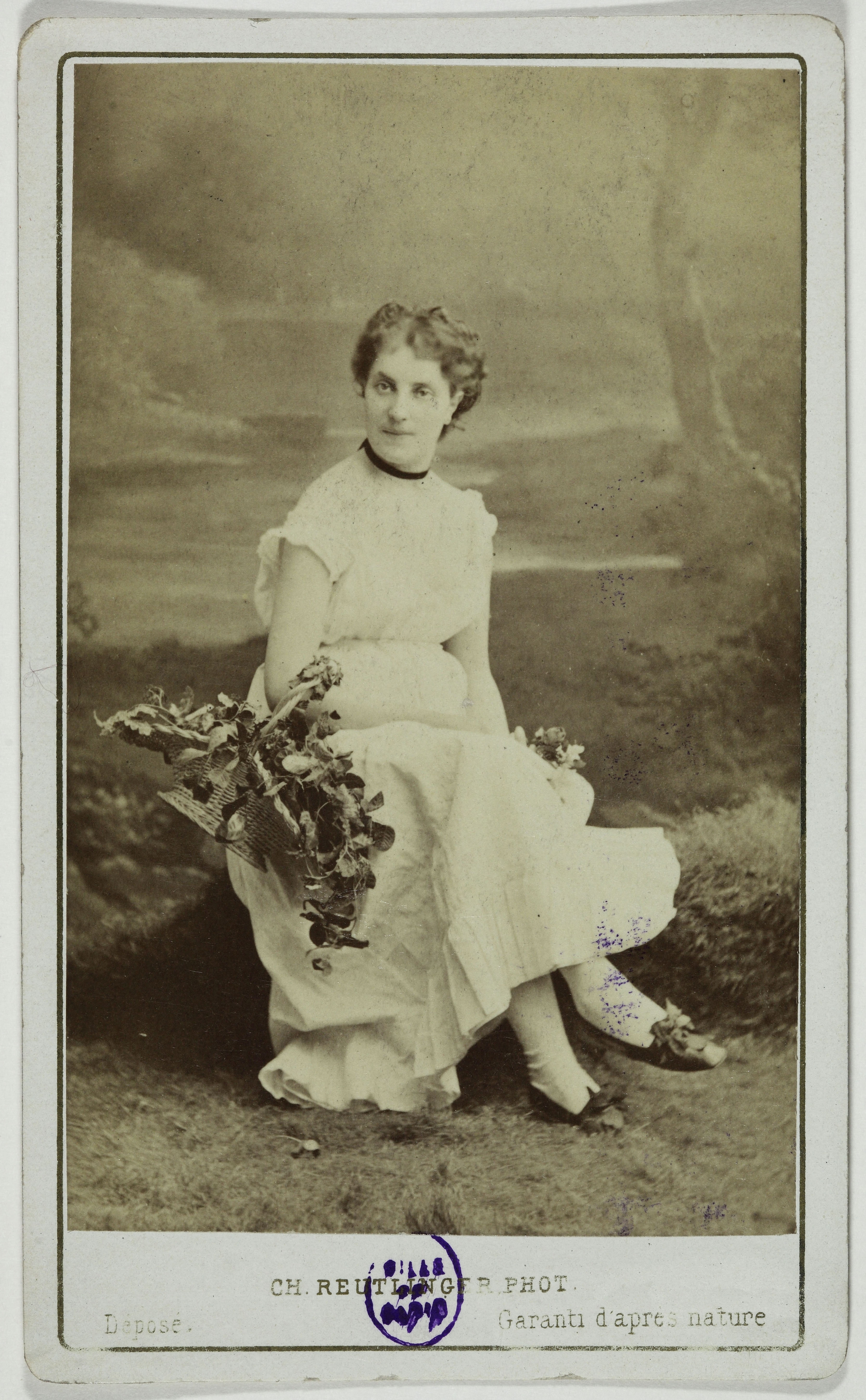 Charles Reutlinger, Portrait d'Angelo, Marie-Anne, (1847-), (actrice)