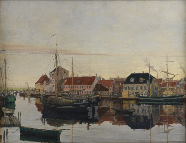 Johan Rohde, Randers havn