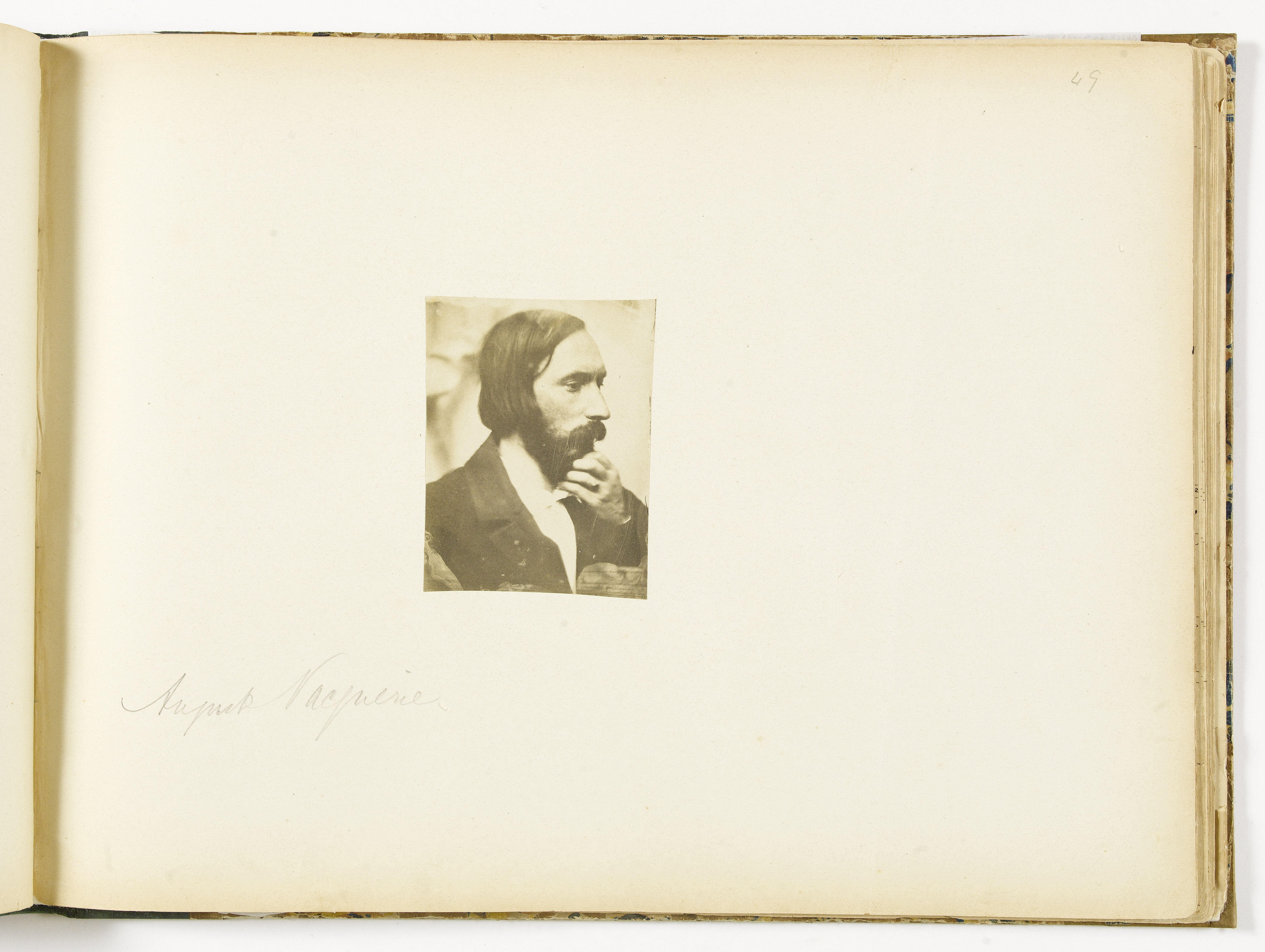 Auguste Vacquerie, Album Asplet folio 49, Auguste Vacquerie
