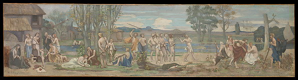 Pierre Puvis de Chavannes, Ludus pro patria (Patriotic Games)