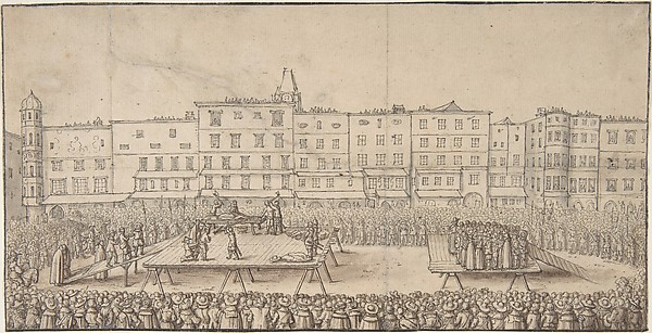 Anonymous, An Execution of Seven Boores Rebels in Lintz, June 16, 1636