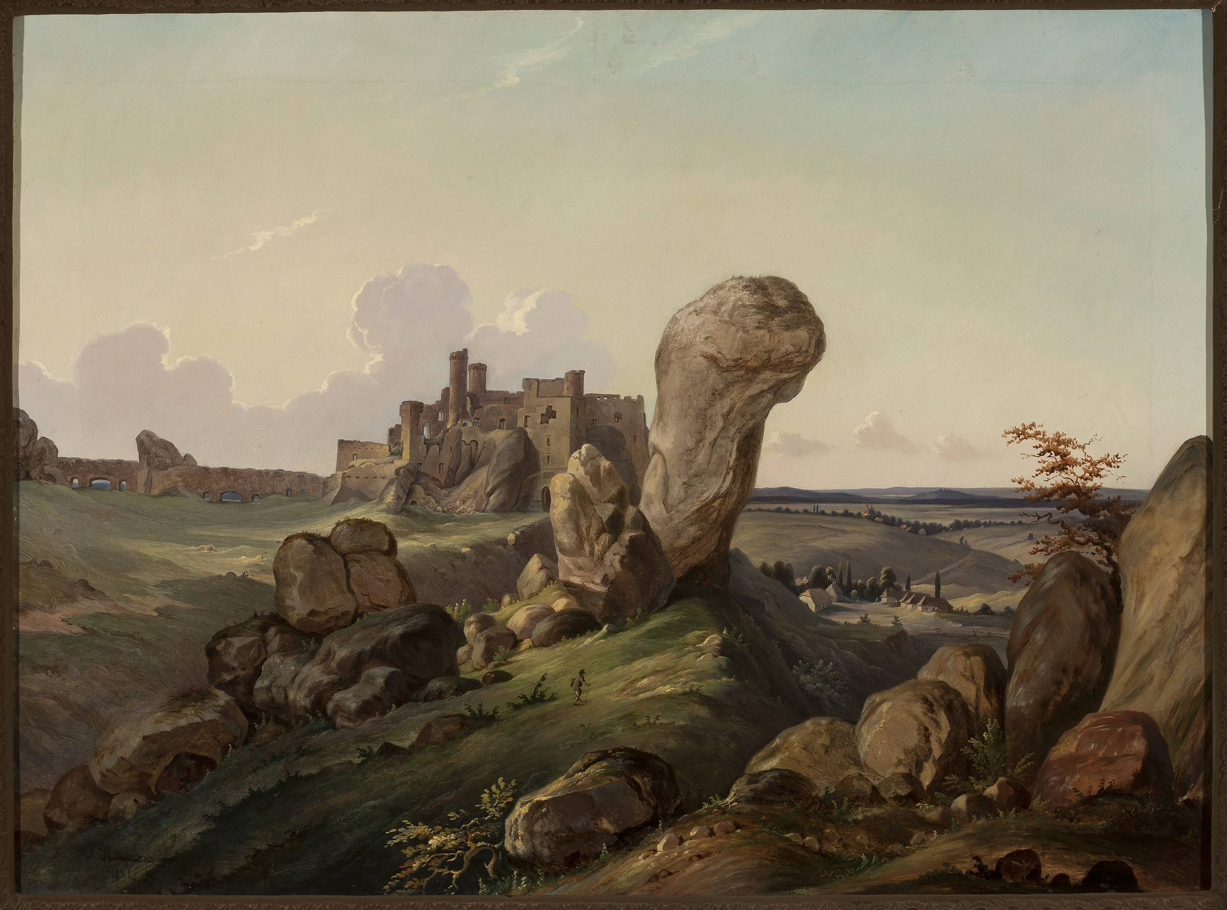 Jan Nepomucen Głowacki, Submontane landscape – Ogrodzieniec