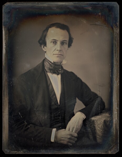 Unknown, [Portrait of a Seated Man]