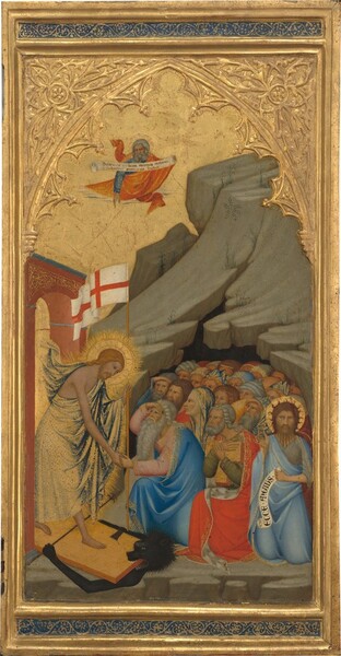 Andrea Vanni, Scenes from the Passion of Christ: The Descent into Limbo [right panel]