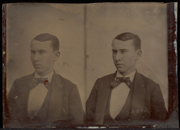Jacob Byerly, [Double portrait of a young man]