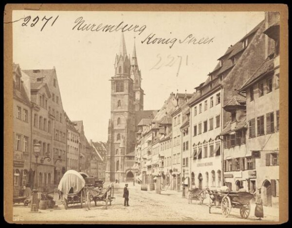 Francis Frith, Nuremburg.  Konig Street