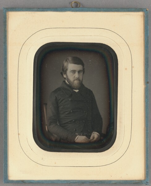 Unknown, [Portrait of a Seated Bearded Man]
