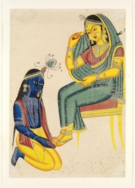 Unknown, Krishna and Radha
