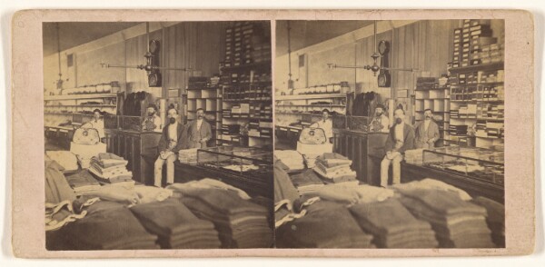 Unknown, [Interior of a general store]