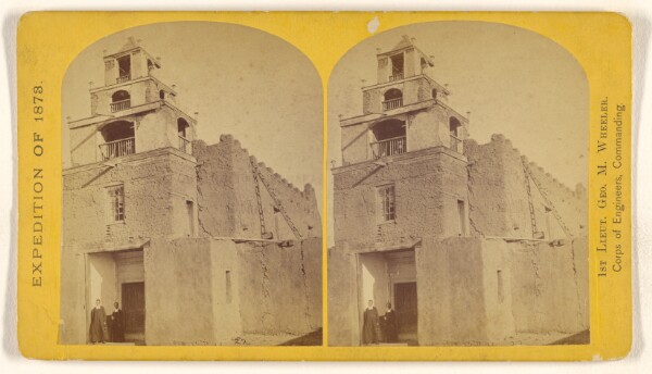 Timothy H. O'Sullivan, The ancient Church of San Miguel, Sante Fe, N.M. Supposed to have been built by the first Spanish missionaries about 250 years..