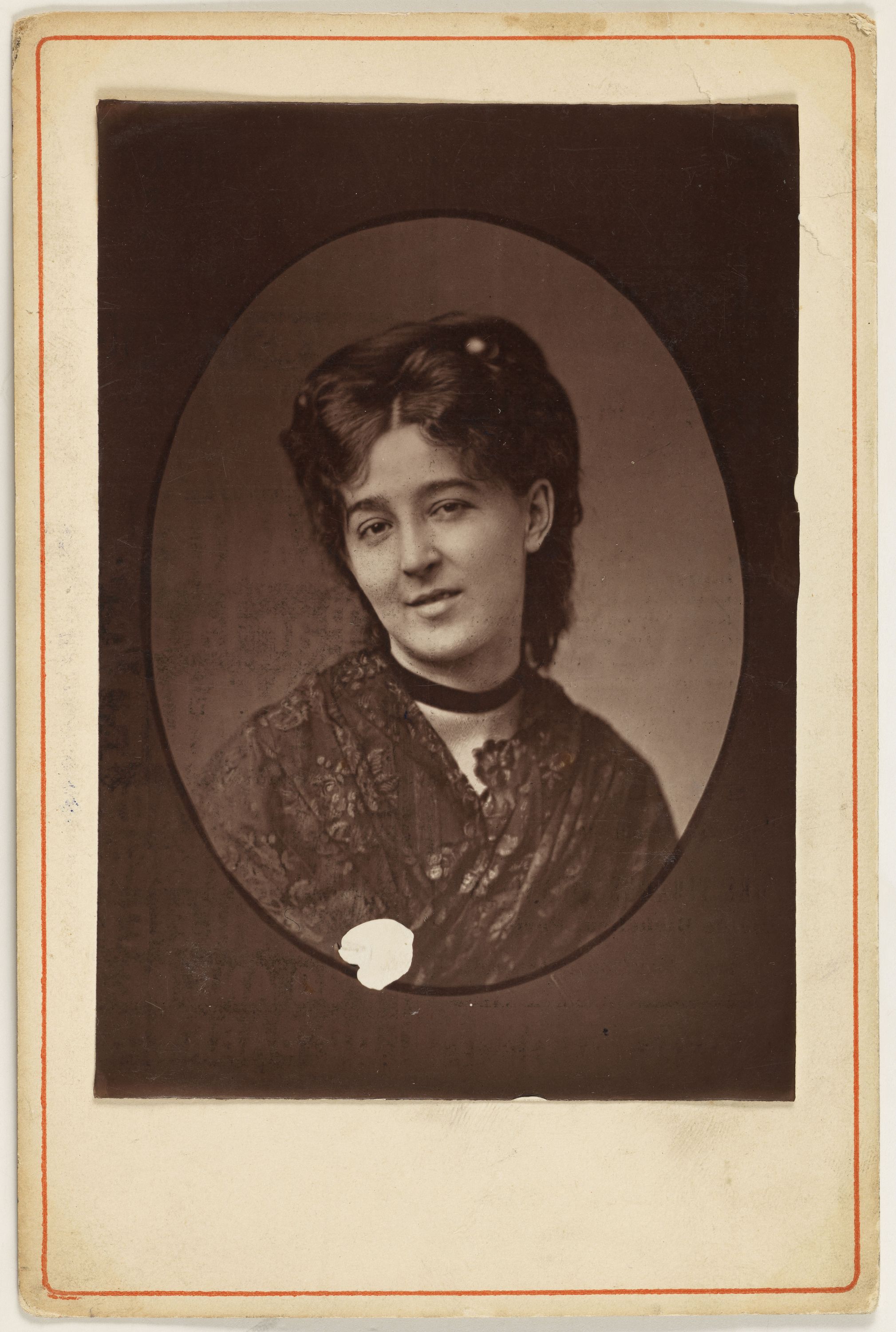 Anonyme, Portrait de Léna Bell, actrice
