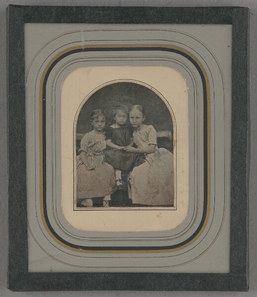 Unknown, [Portrait of Three Little Girls]