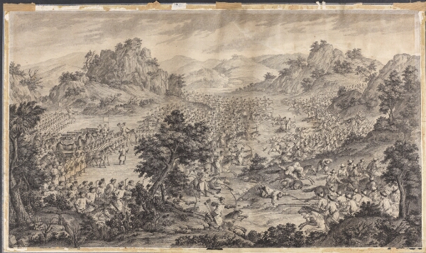 Augustin de Saint-Aubin, Slaget ved Qurman (eller Den Store Sejr ved Qurman)