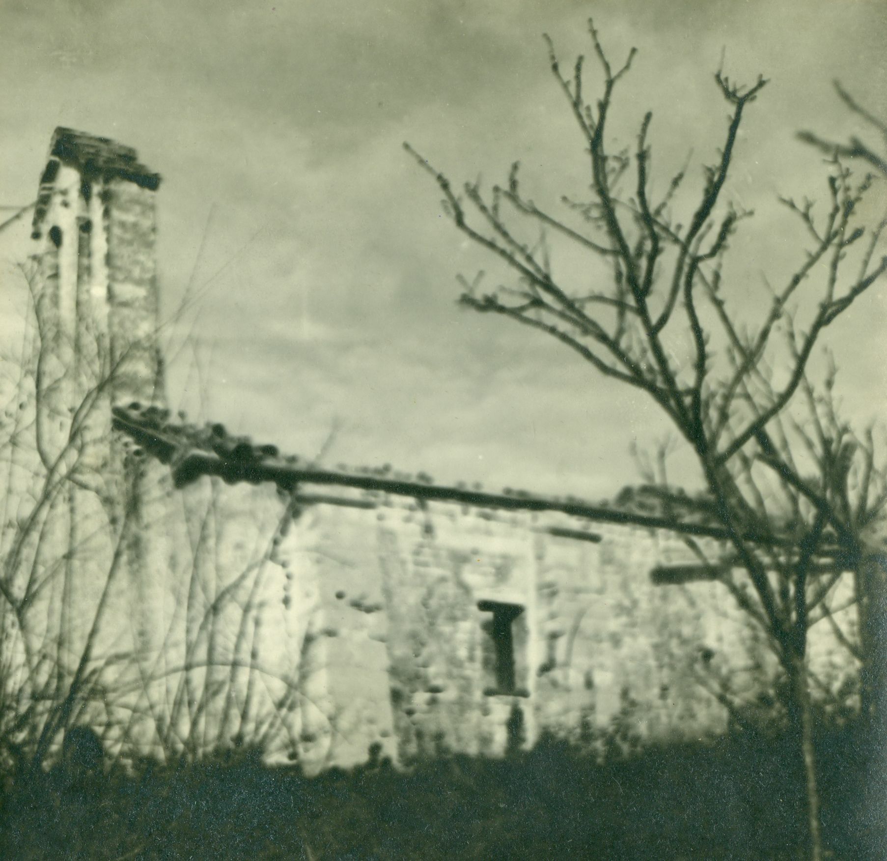 Branko Fučić, Butoniga (Pazin), kapela sv. Križa, stanje prije zahvata