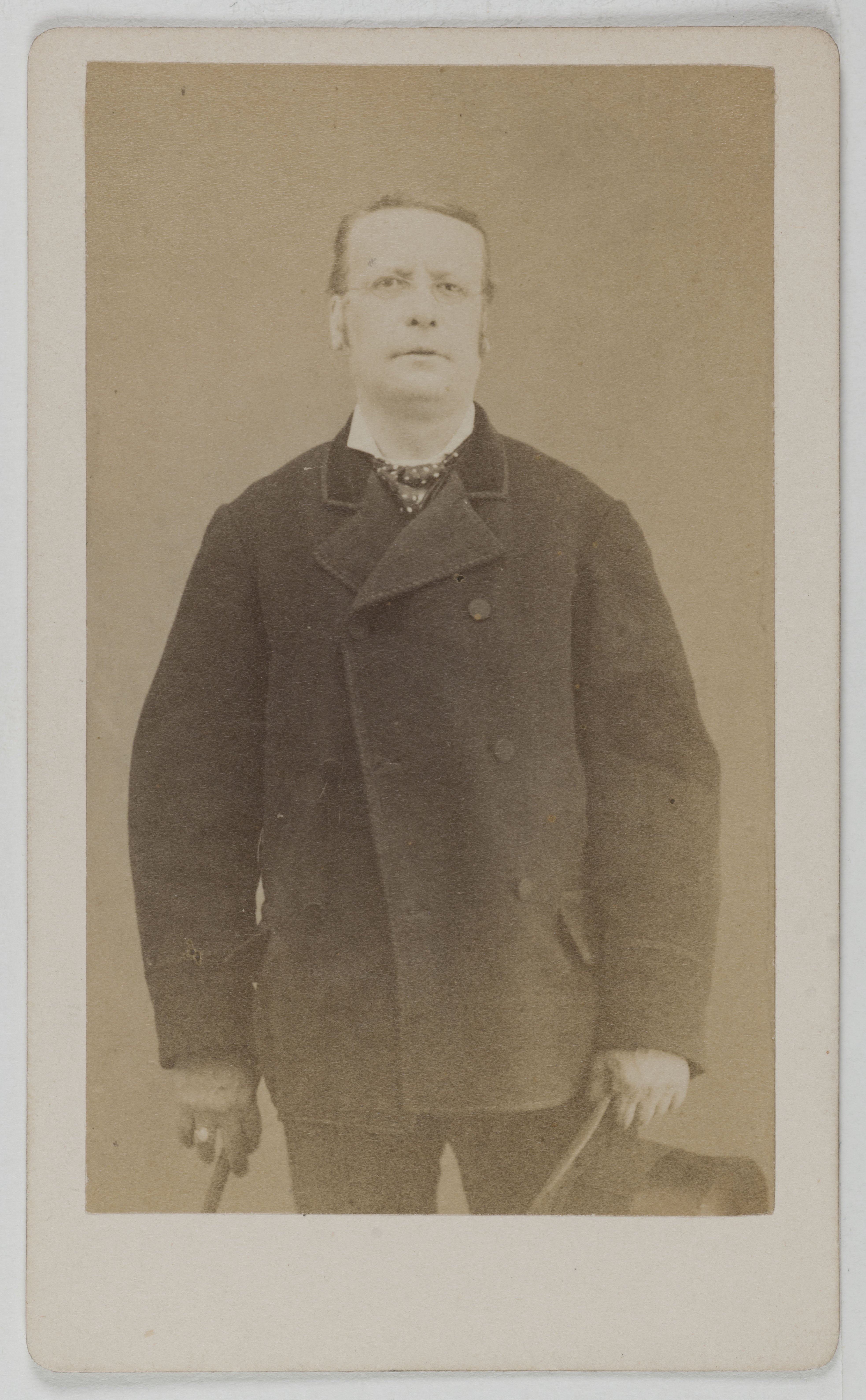 Numa Fils, Portrait de Léonce, (Édouard Théodore Nicole, dit), (1823-1900), (acteur)