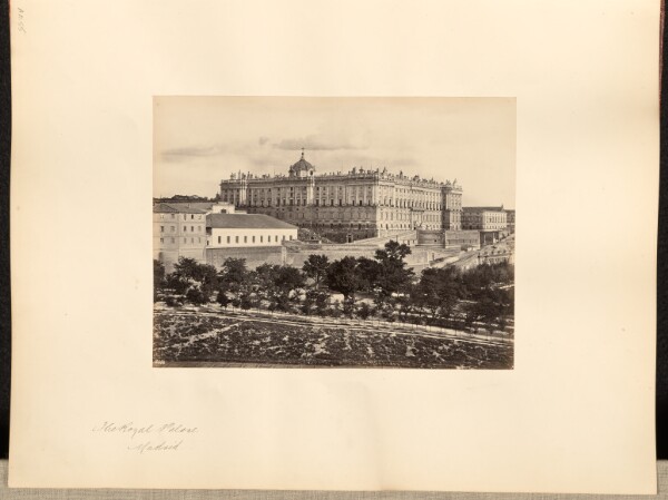 Francis Frith, The Royal Palace, Madrid