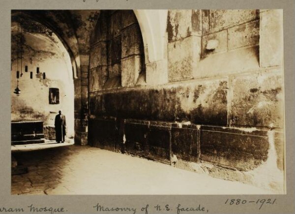 K.A.C. Creswell, al-Haram al-Ibrahimi, Hebron