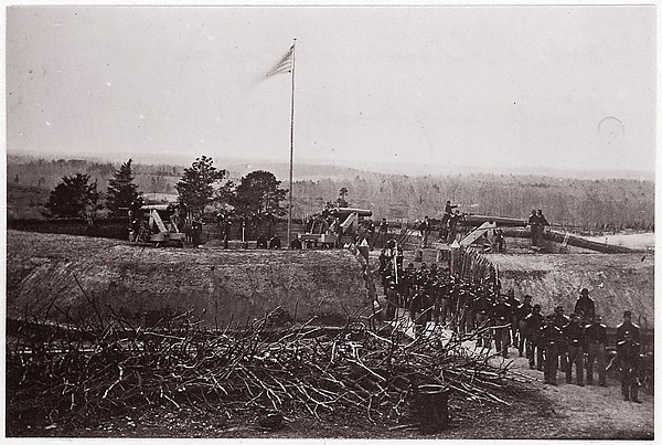 Unknown, [Fort Slemmer Company and 2nd Pennsylvania Artillery, Fort Slemmer, Washington, D.C.]
