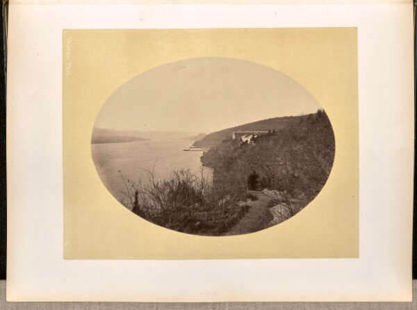 George Kendall Warren, [Old Riding Hall and river landing, West Point]