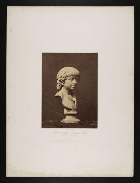 Fenton, Roger, Portrait of a Roman Boy