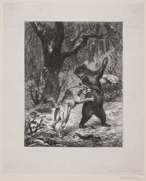 F. Hendriksen, Dansen i skoven