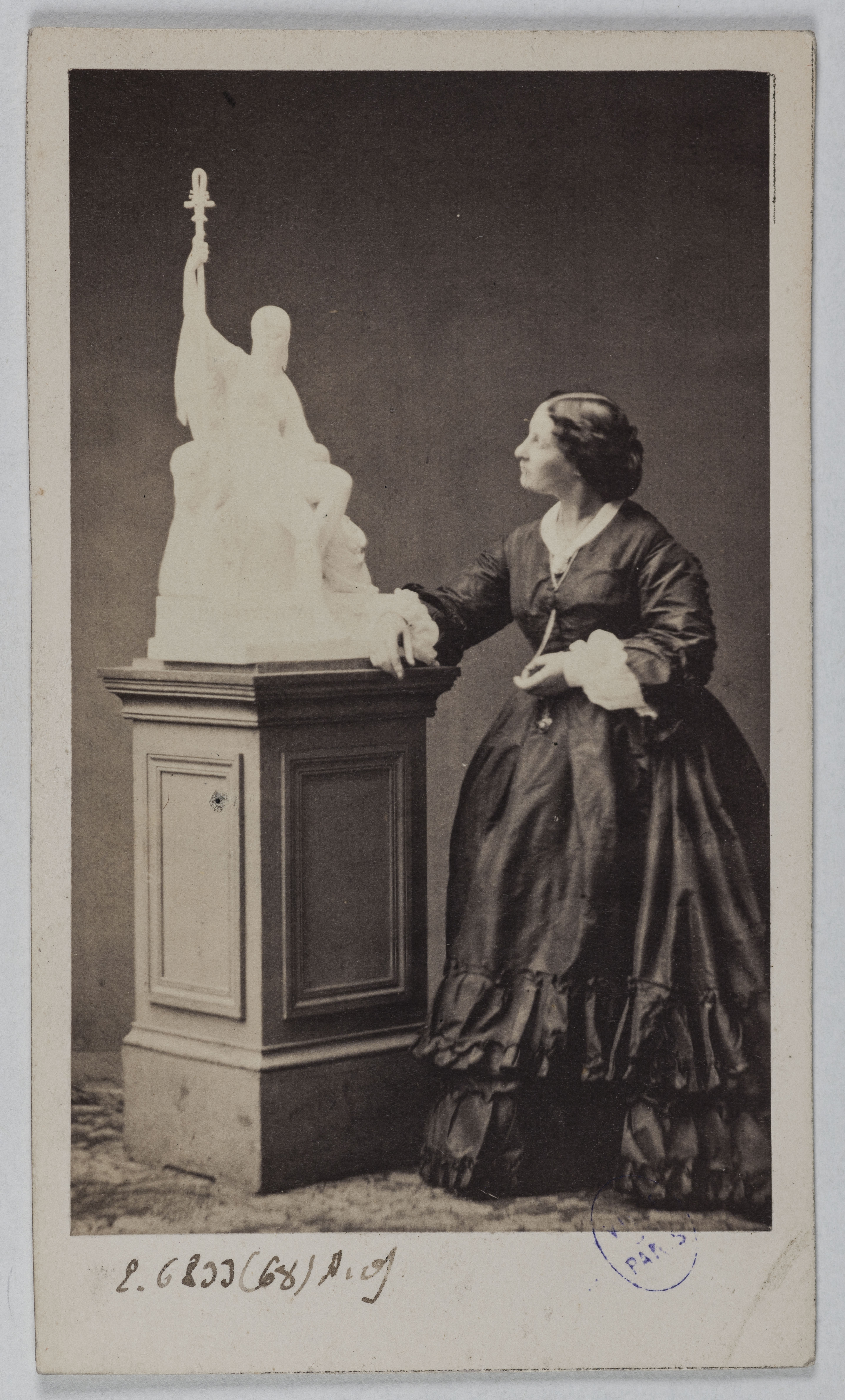 Pierre Petit & Trinquart, Portrait de Fontenelle (actrice au théâtre de la Gaité)