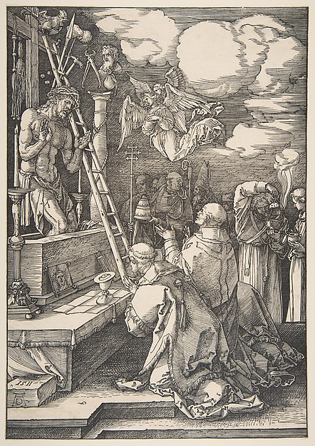 Albrecht Dürer, The Mass of Saint Gregory