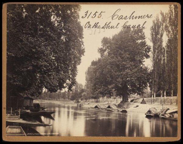 Francis Frith, Cashmere on the Dhul Canal