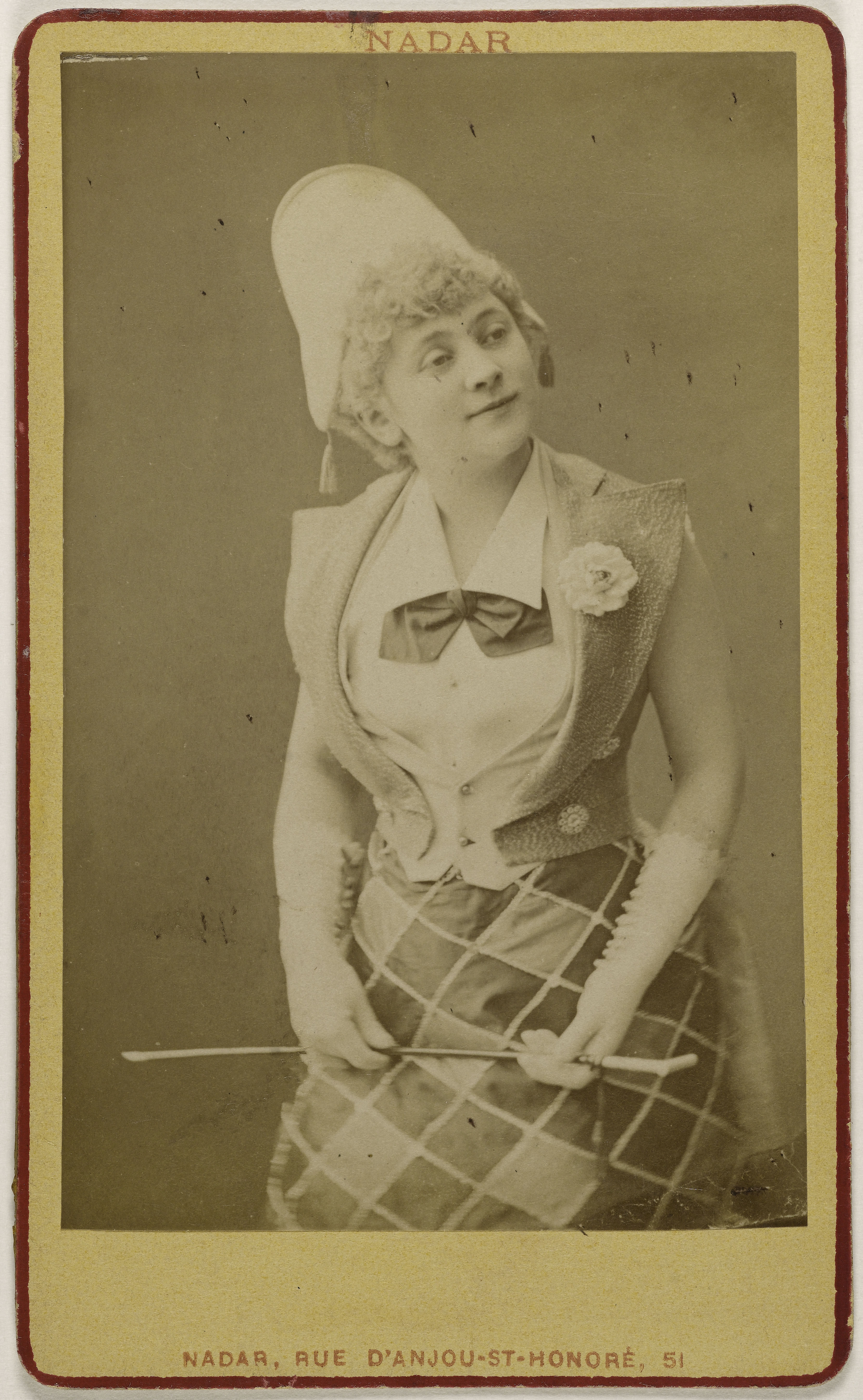 Atelier Nadar, Portrait de Beaumaine (ou Baumaine), Juliette, (danseuse)