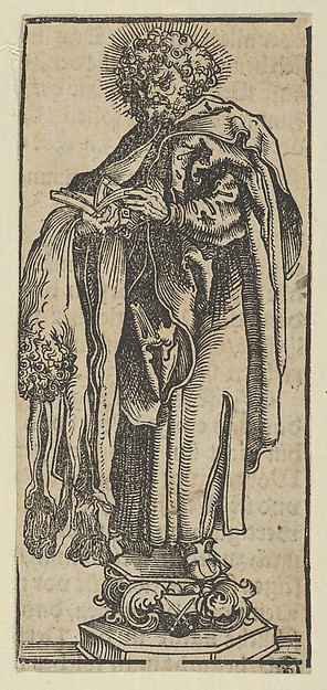 Lucas Cranach the Elder, Silver Statuette of St. Bartholomew, from the "Wittenberg Reliquaries"