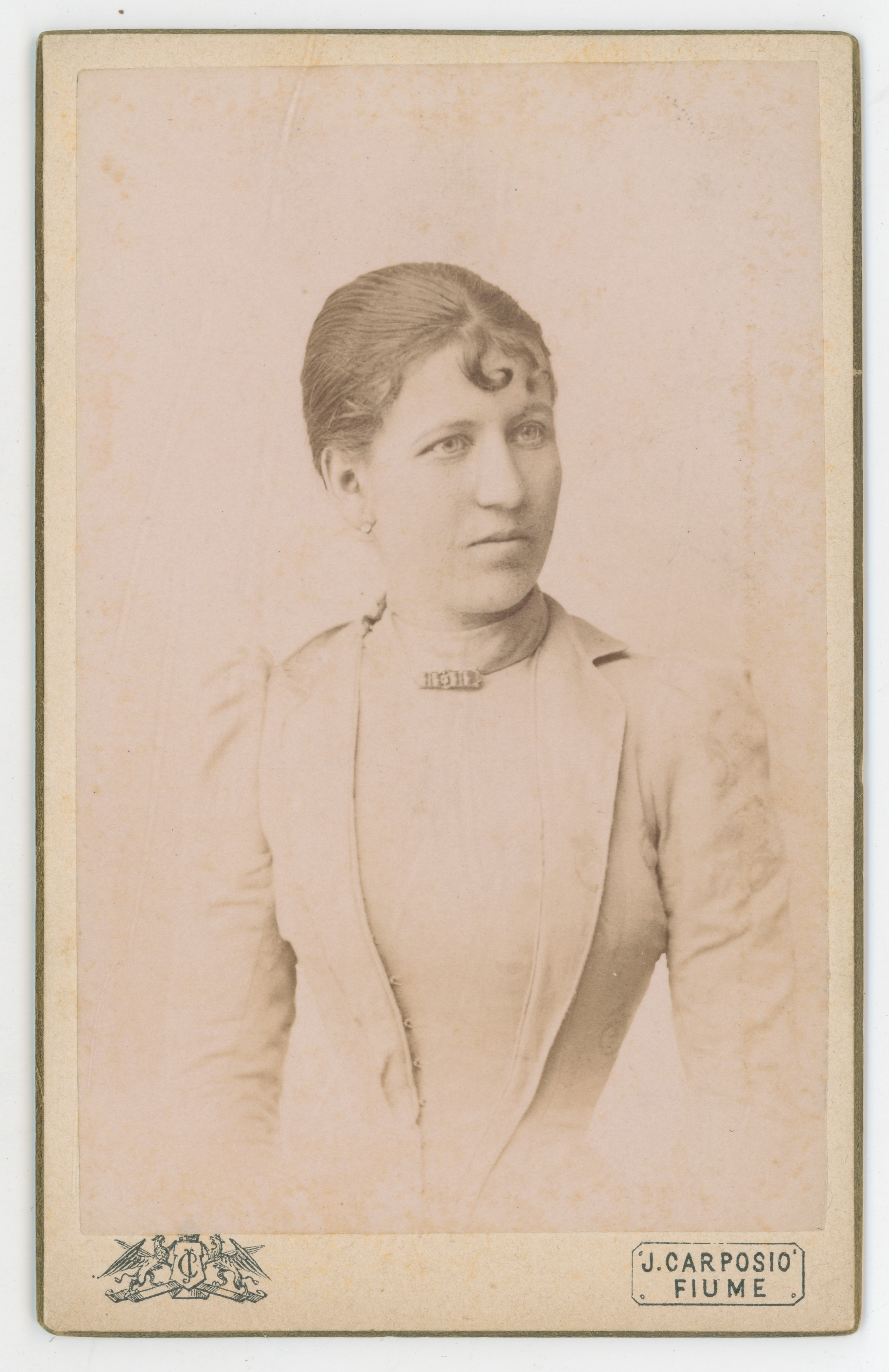 Ilario (1852––1921) Carposio, Žena s uvojkom