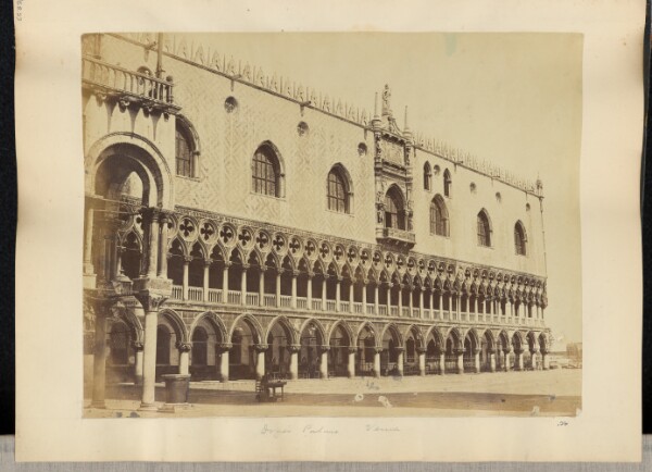 Unknown, [View of the Doge's Palace, Venice]
