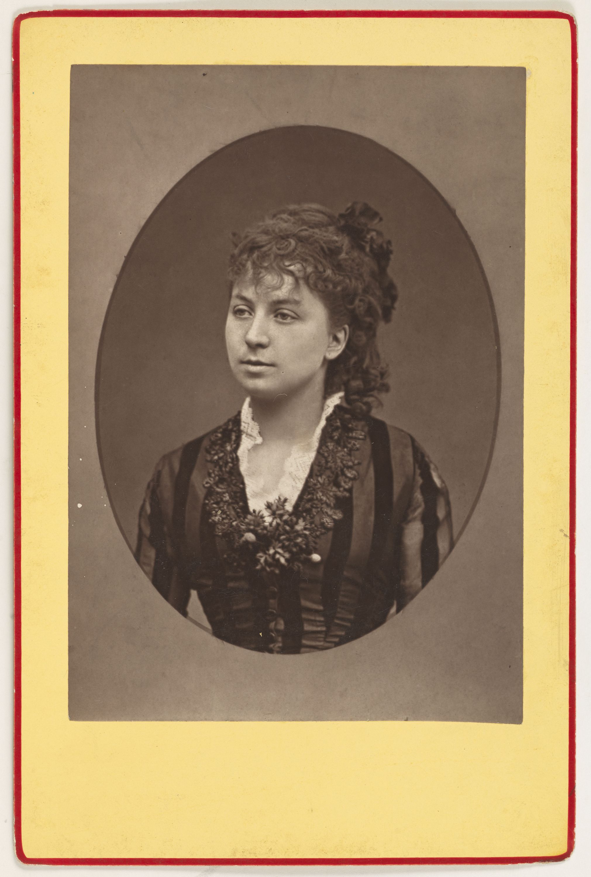 Anonyme, Portrait de Cassothy, actrice