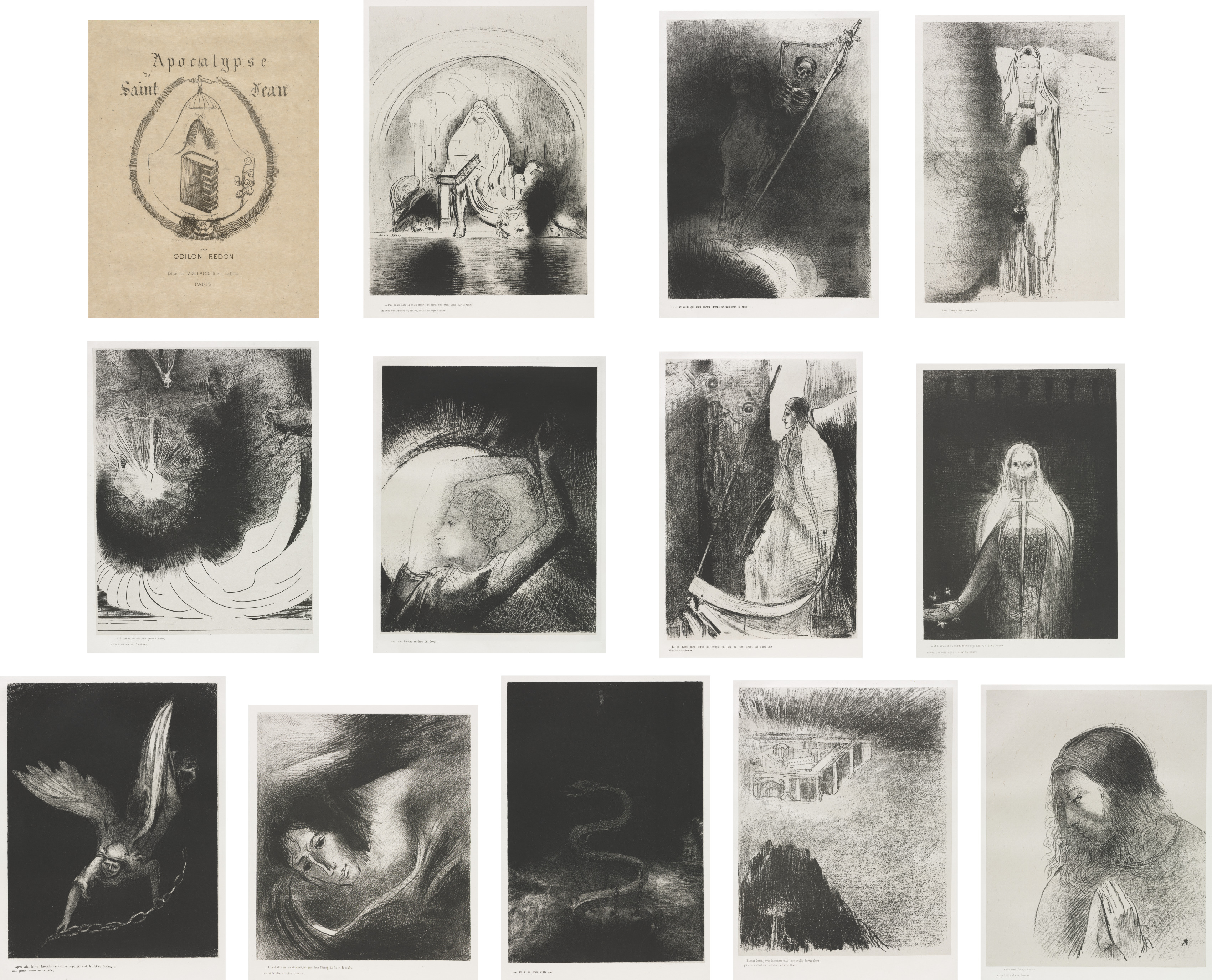 Odilon Redon, The Apocalypse of Saint John