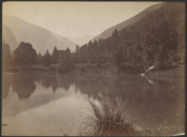 Unknown, Luchon. Le Lac de Quinconces