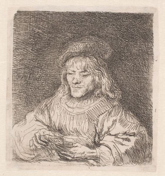 Rembrandt van Rijn, Kortspilleren