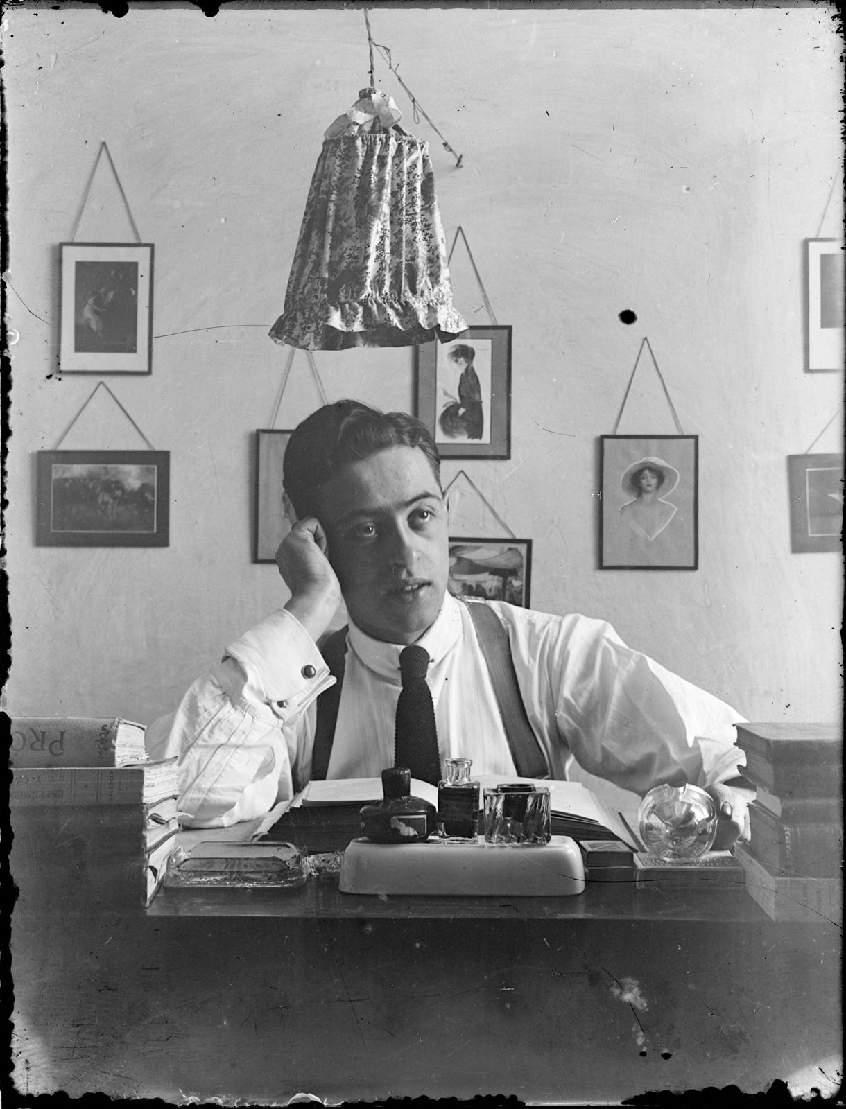 Desconegut, [Portrait of Josep Maria Audouard]