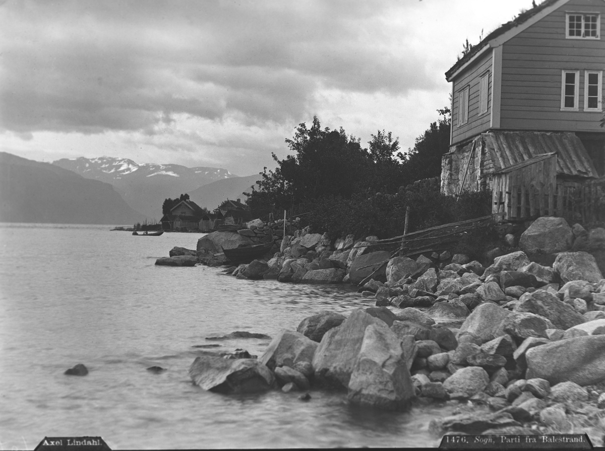Axel Lindahl, Prot: Parti fra Balestrand